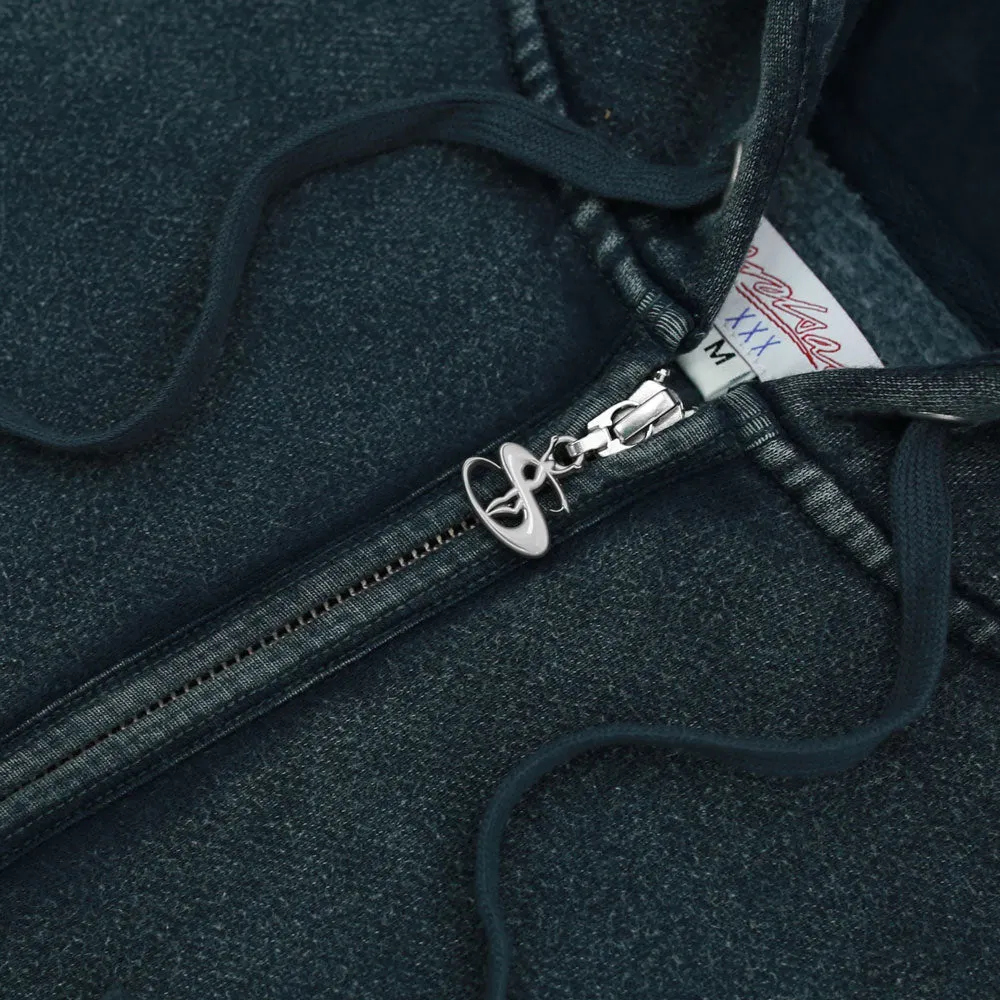 Yardsale 'Sundown' Zip Hood (Washed Sapphire)