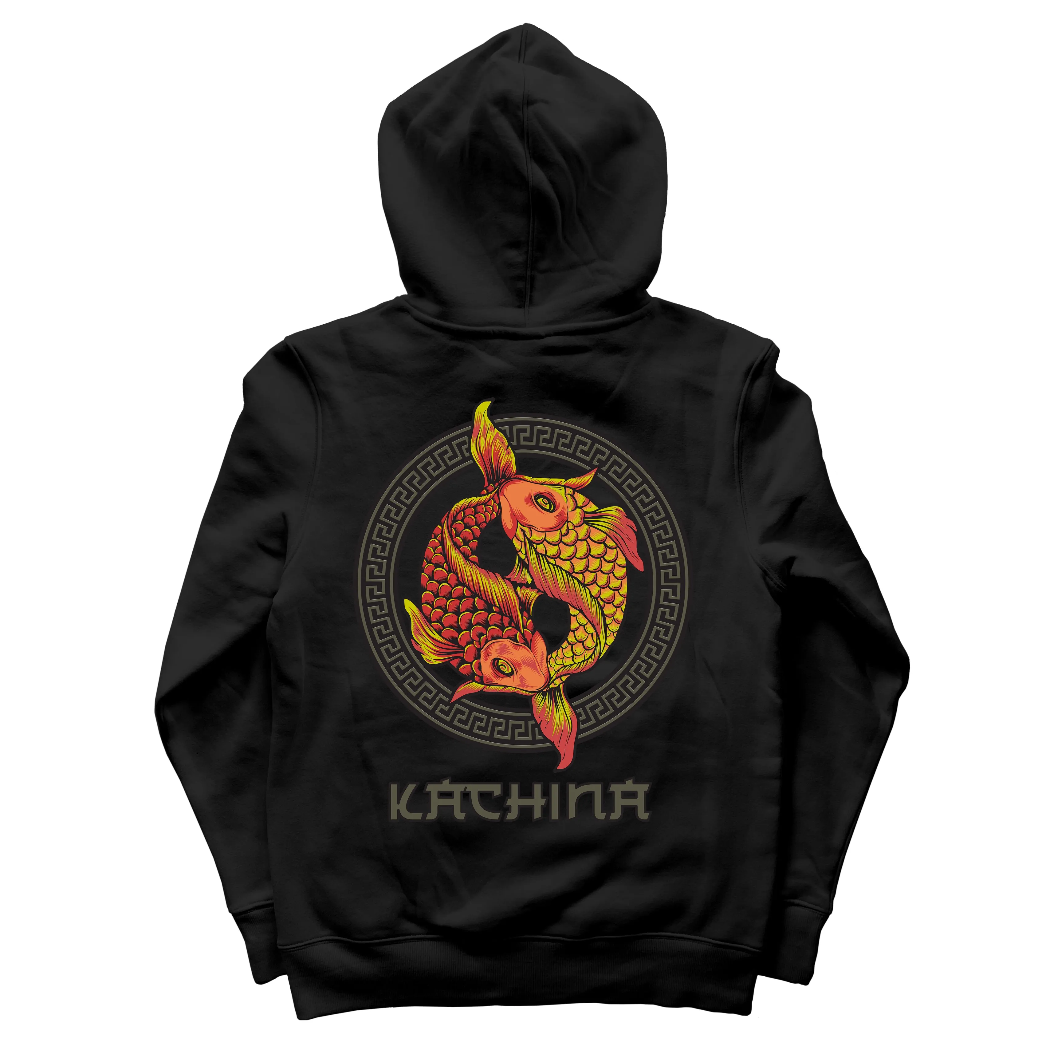 Yin Yang Hoodie - Black
