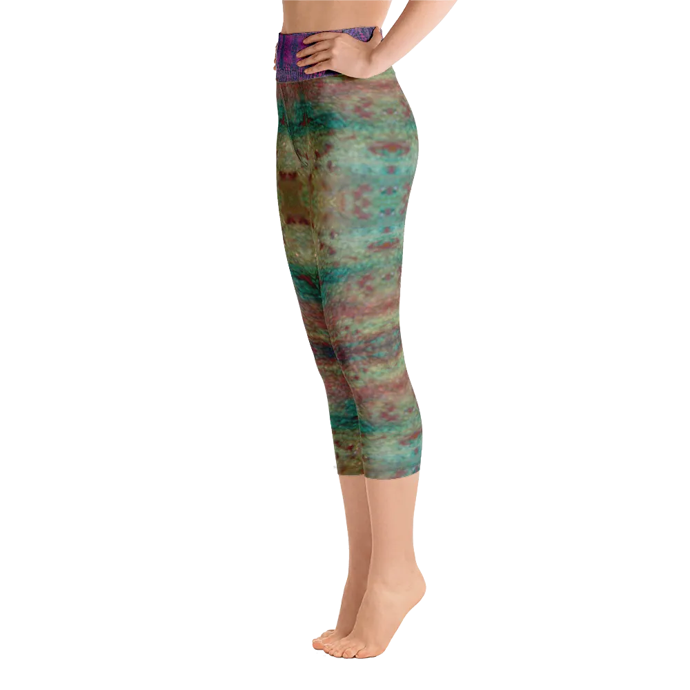 Yoga Capri Leggings (Her/Muliebris) RJSTH@Fabric#4 RJSTHS2021 RJS