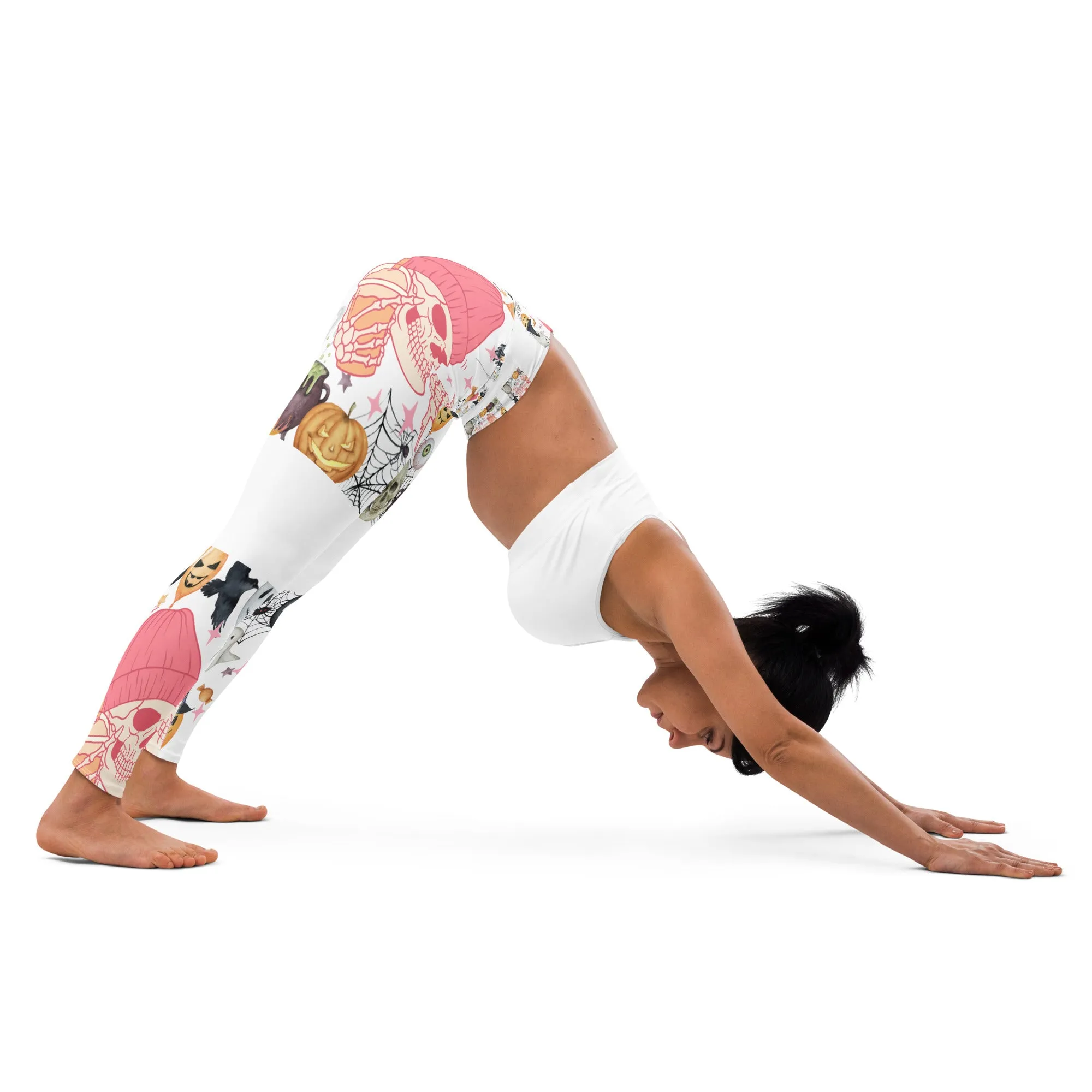 Yoga Leggings, Activewear Fitness Leggings, Performance Wear, Workout Pants, Gym Leggings, Music Lover Gift