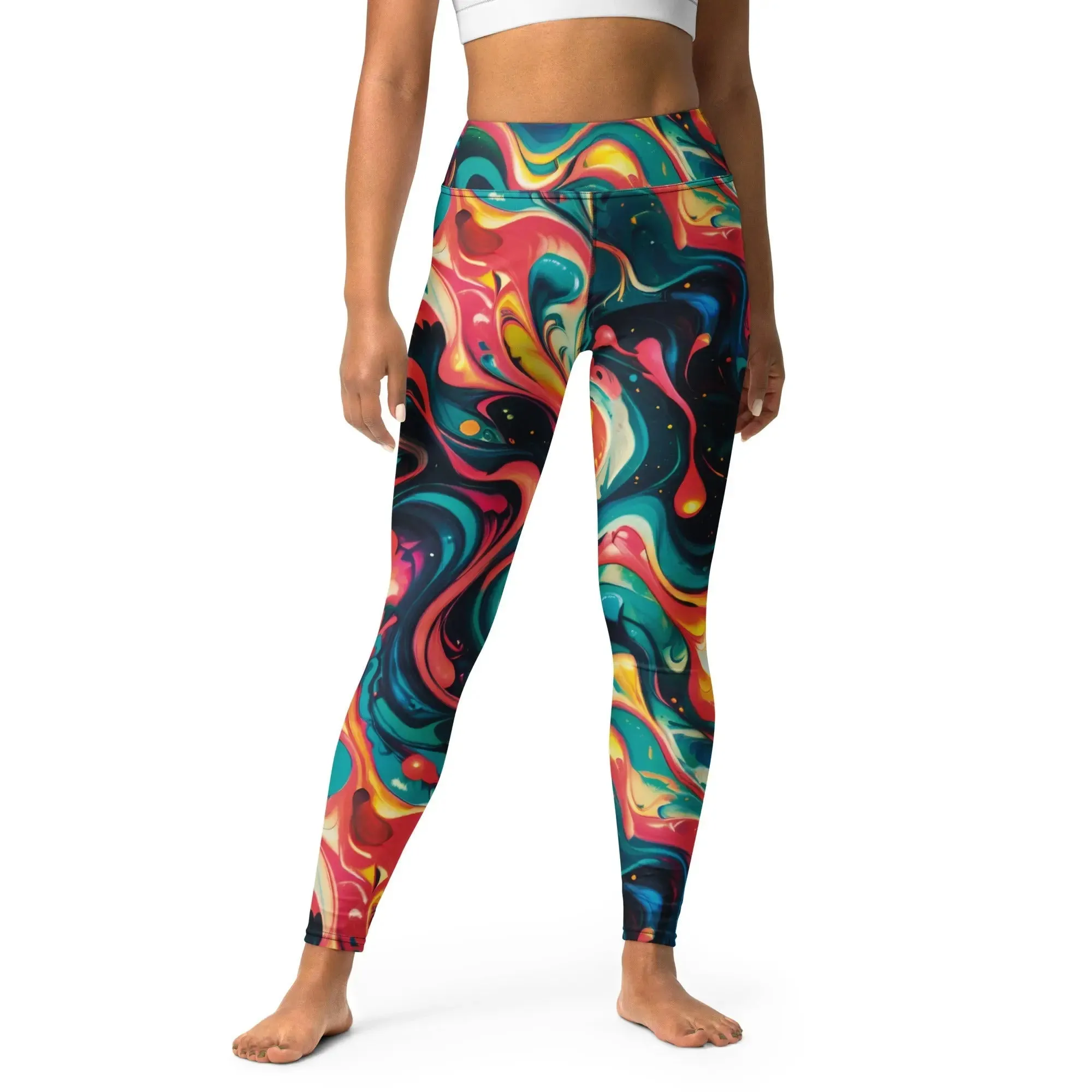 Yoga Leggings Celestial Splash