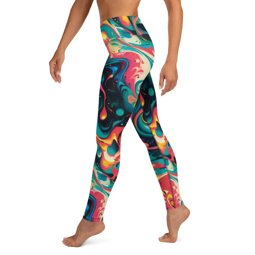 Yoga Leggings Celestial Splash