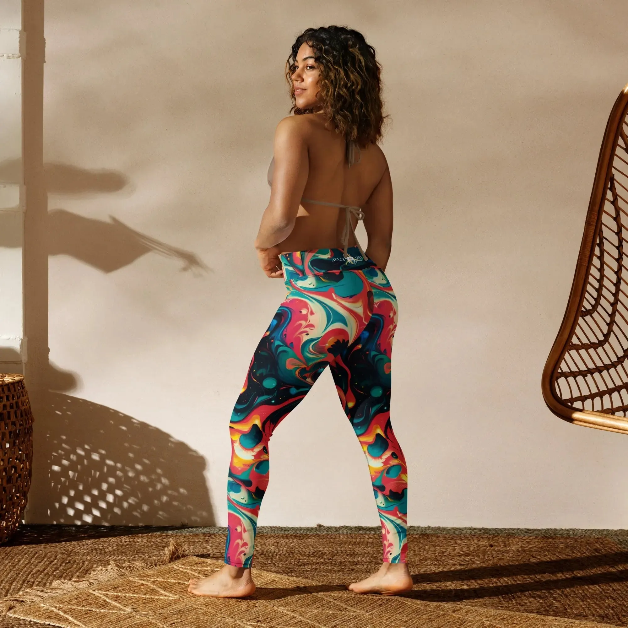 Yoga Leggings Celestial Splash