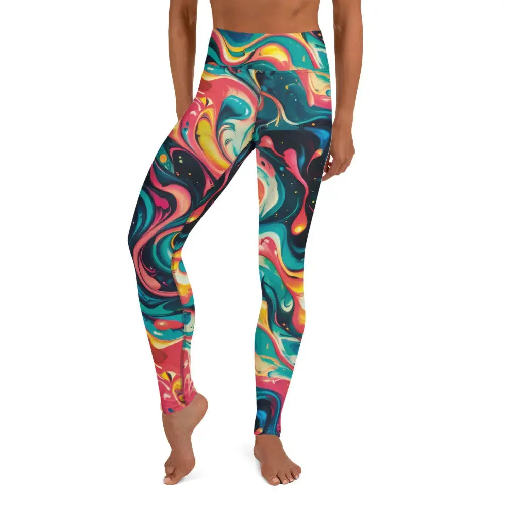 Yoga Leggings Celestial Splash