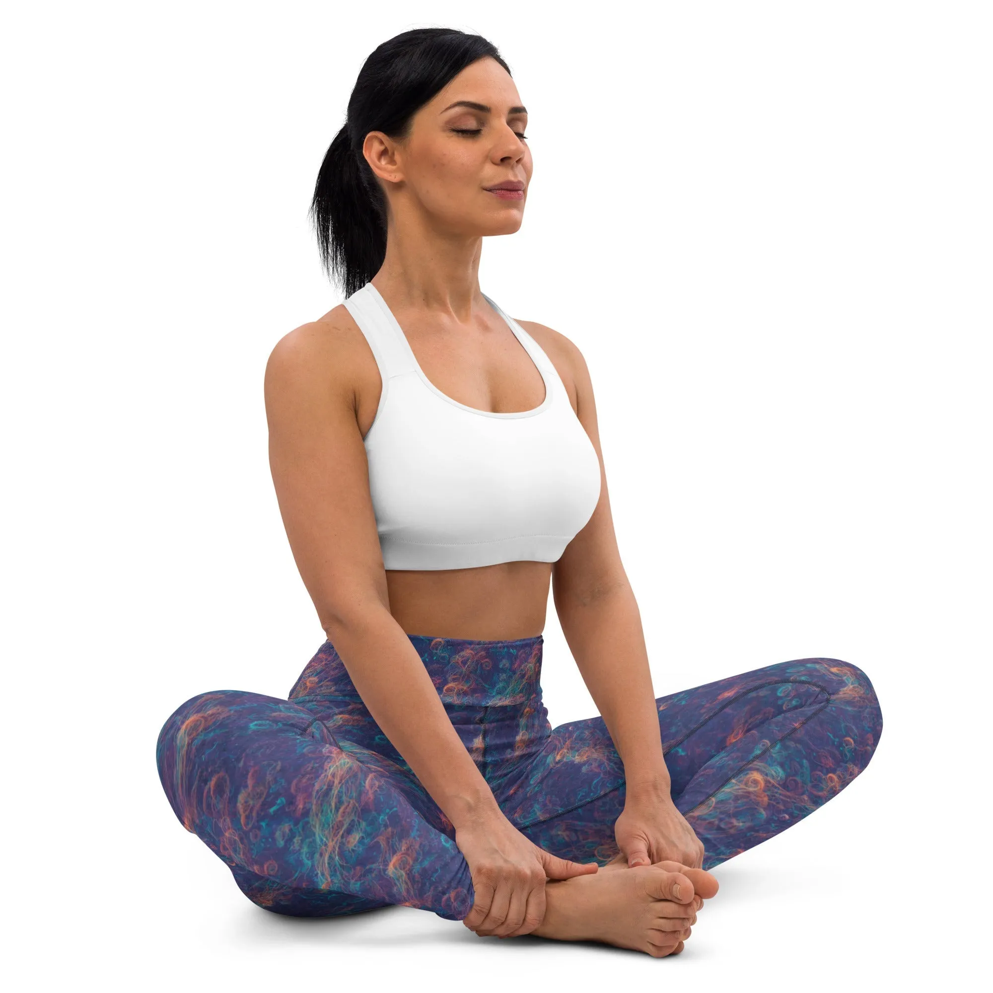 Yoga Leggings Galactic Tangle