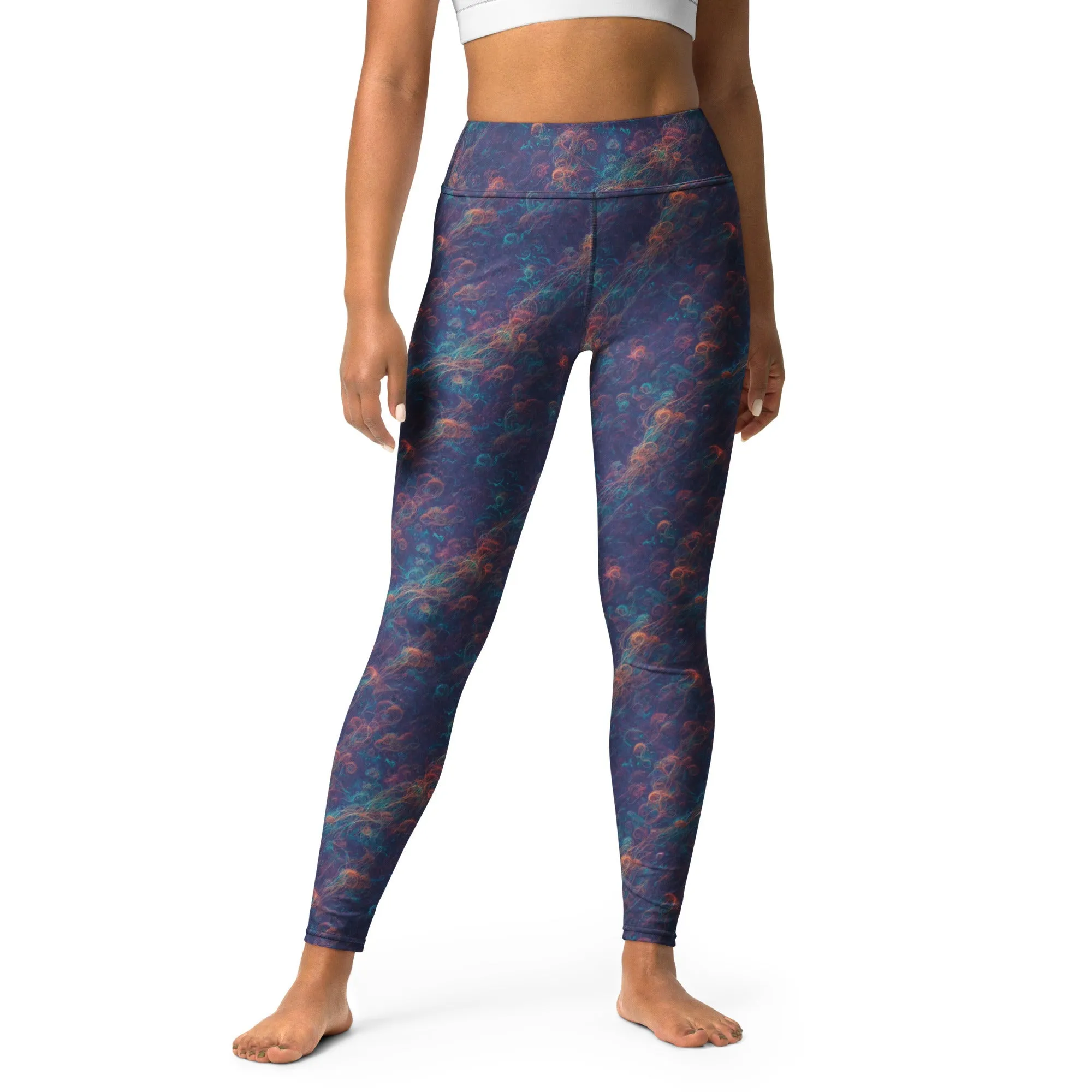 Yoga Leggings Galactic Tangle