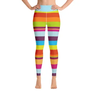 Yoga Leggings Striped