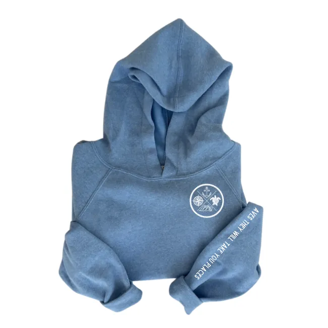 Youth Lightweight Wave Maker-Crest Hoodie-Comes in 2 Colors