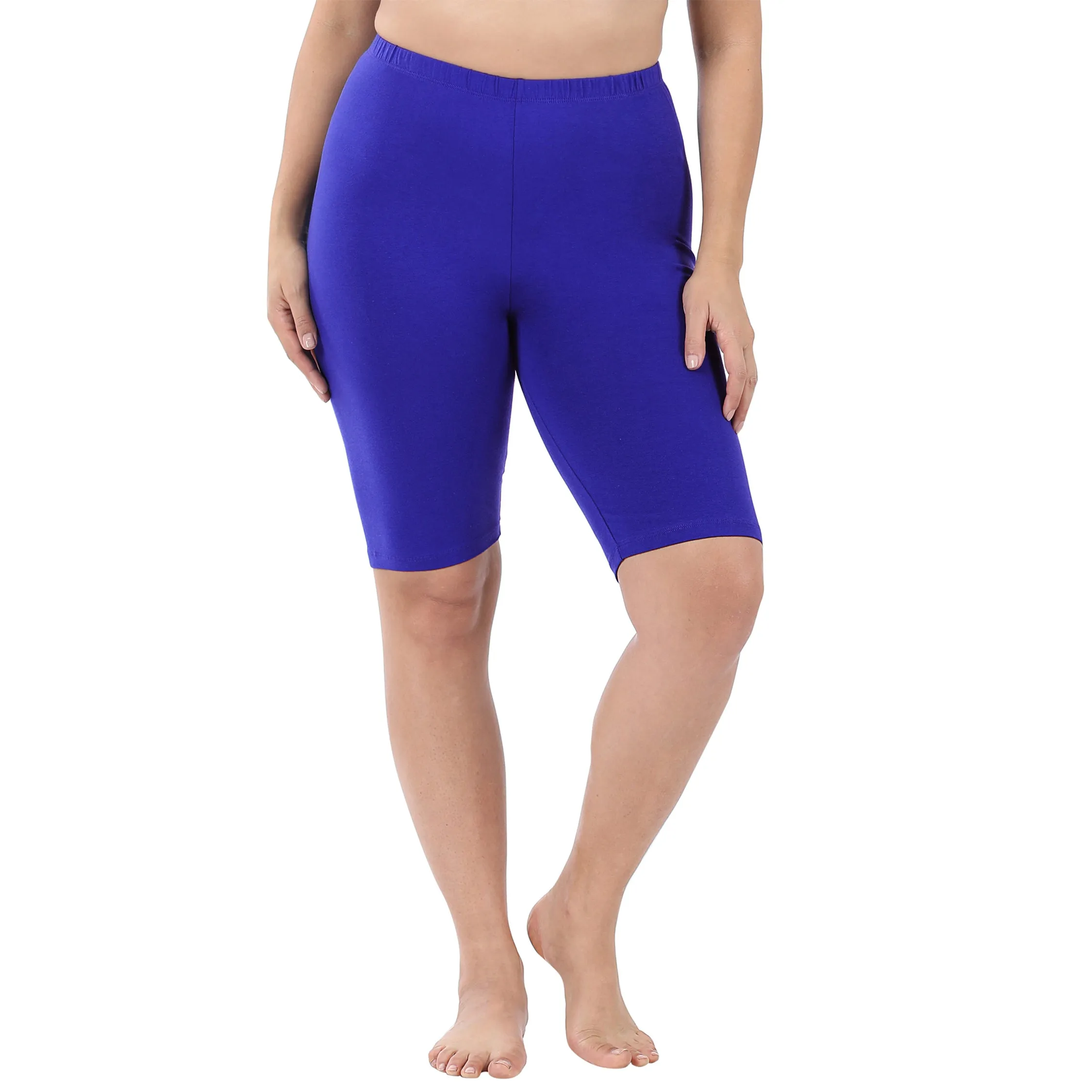 Zenana Women's Workout Yoga Running Compression Exercise Biker Shorts OP-1803XBA
